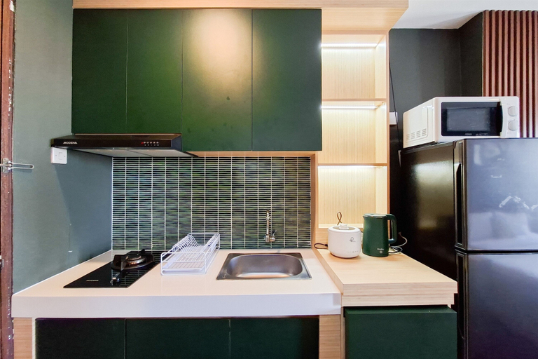 Private kitchen 4, Green Urban Style Studio Room At Apartment Sudimara Forestwalk, Tangerang Selatan