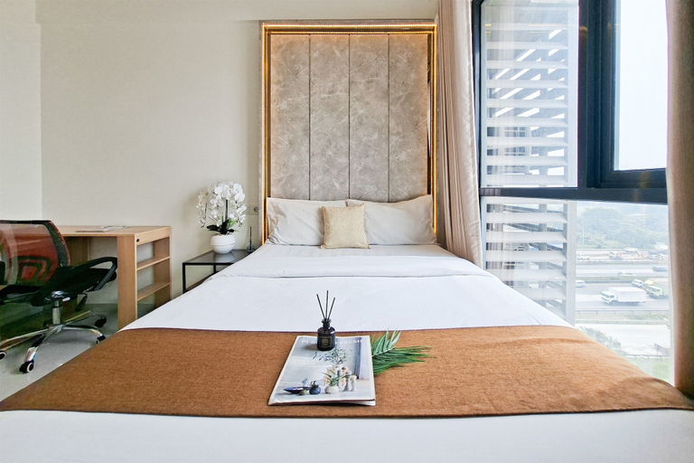 Bedroom 2, Cozy Living Studio Apartment At Sky House Alam Sutera, Tangerang