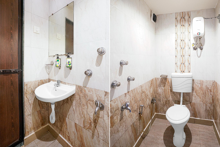 Bathroom 3, FabHotel Suncity I, Mumbai City