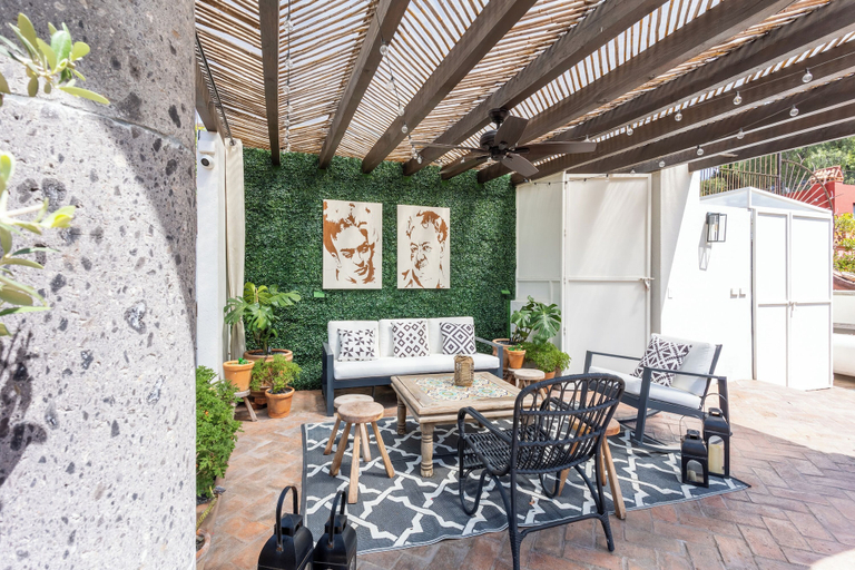 Terrace/patio 3, Panoramic Paradise 3BR Overlooking SMA, Allende