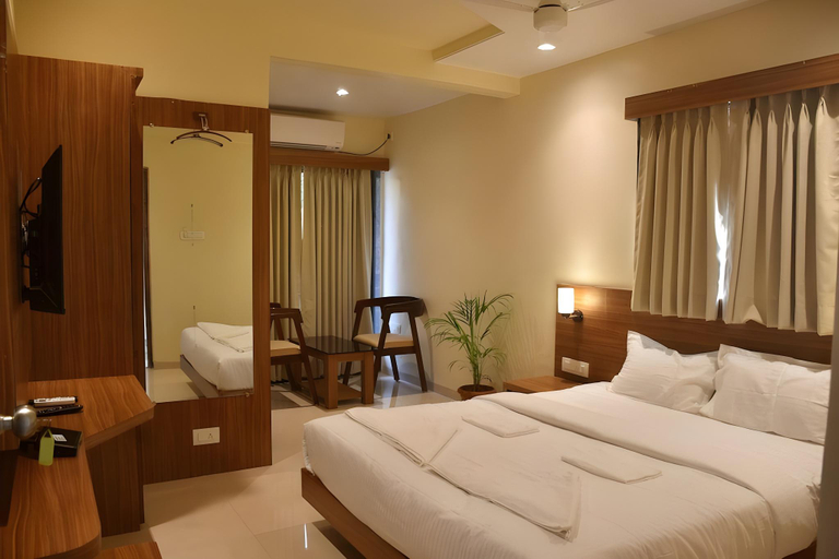 Bedroom 2, The Byke Skylark Seafront Resort, Dapoli, Ratnagiri
