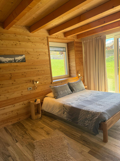 Bedroom 2, B&B Eco Chalet Merlet, Aosta