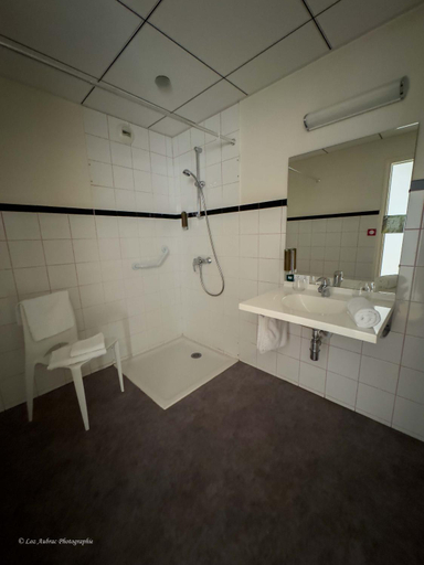 Bathroom 3, Logis Hotel Restaurant L'Europe, Lozère