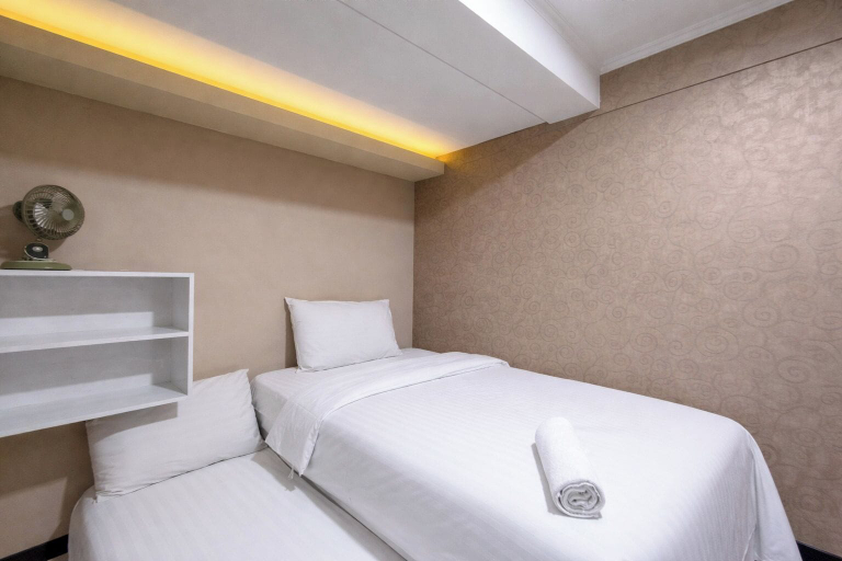 Room 4, 4 Pax Homey And Warm 2Br At Gateway Pasteur Apartment, Bandung