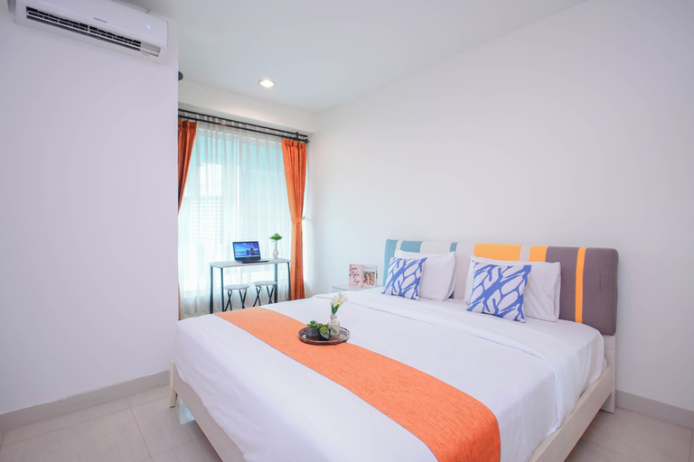Room 3, Calming And Restful Studio At Apartment Grand Kamala Lagoon, Bekasi