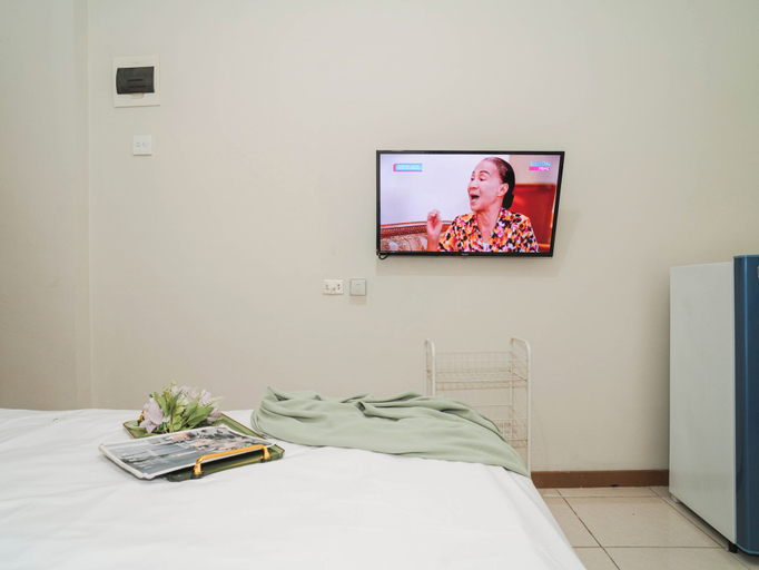 Television, Neat Studio Apartment At Green Palm Residence, Jakarta Barat