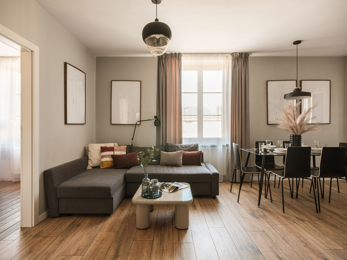 Living area 5, Bohemian Suites by Fragola Apartments, Kraków City