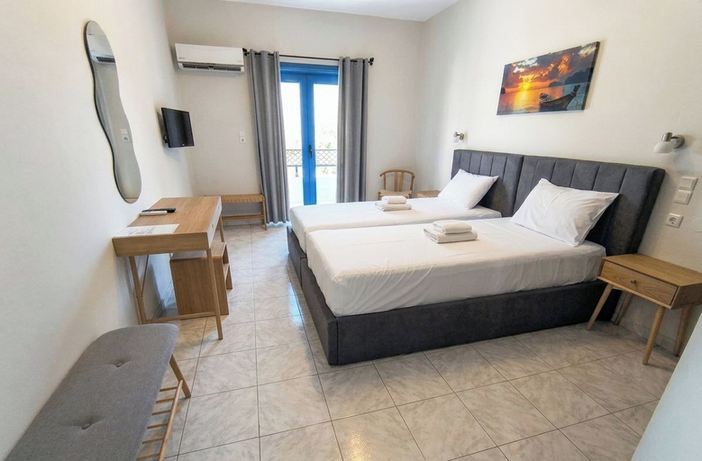 Bedroom 4, Mochlos Studios, Crete