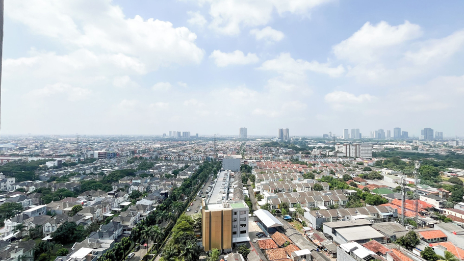 City view, 3 Pax Cheerful 2Br At M-Town Residence, Tangerang