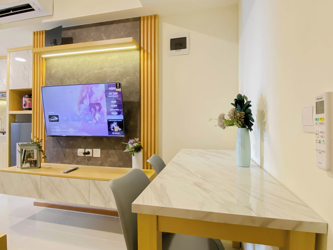 Television, Practical 2Br For 3 Pax At Meikarta Apartment, Cikarang