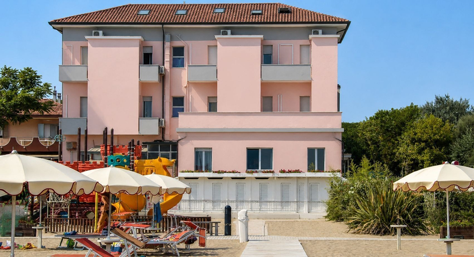 Terrace/patio, Hotel Maria Luisa, Rimini