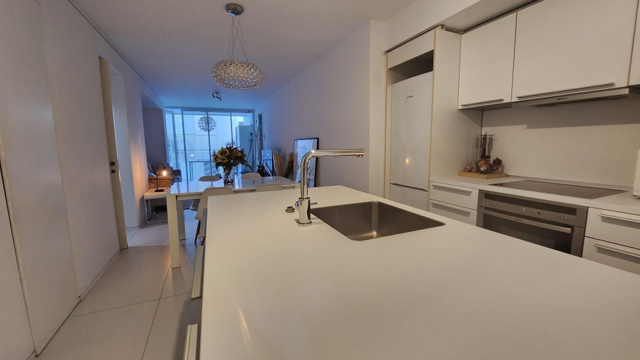 Private kitchen, Ibiza - Apartment - Sleeps 4 - Parking - Pool, Baleares