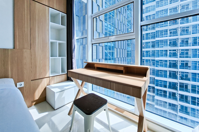 Interior 5, Wooden Touch 1Br At Brooklyn Alam Sutera Apartment, Tangerang