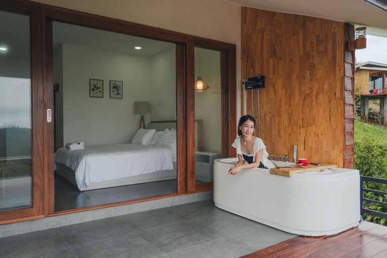 Bedroom 3, Baan Rai good view cafe&Resort, Mae Suai