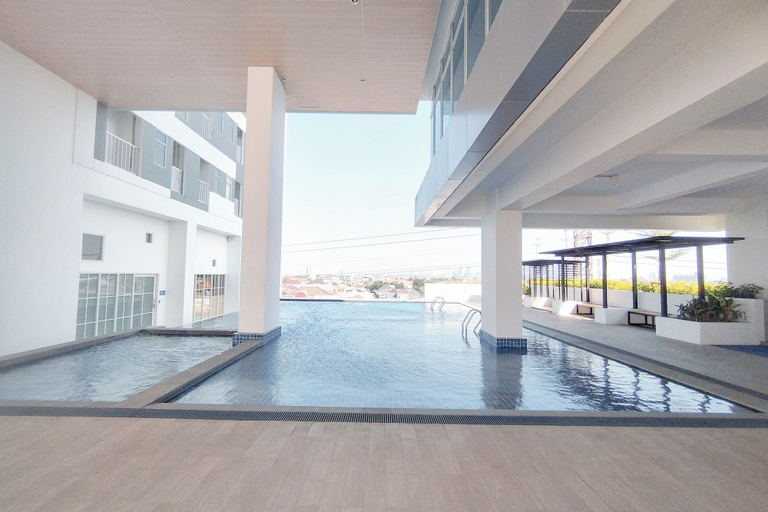 Exterior, Studio Minimalist And Relaxing At Kyo Society Apartment, Surabaya