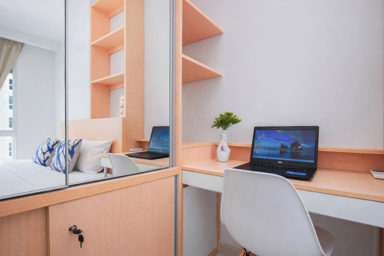 Room 4, Nice And Restful 2Br At Apartment Tokyo Riverside Pik 2, Tangerang