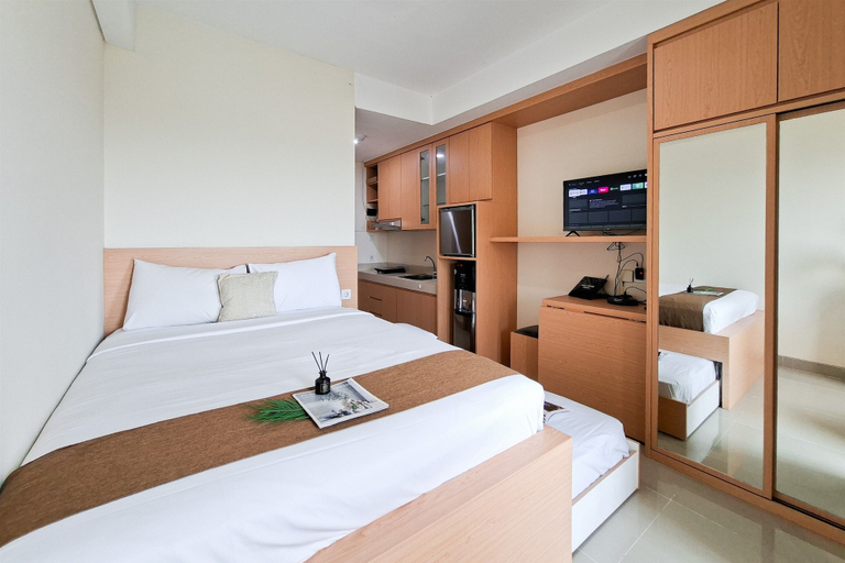 Room 4, 3 Pax Practical Studio With Trundle Bed At B Residence, Tangerang