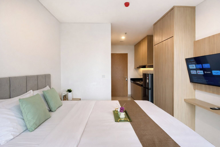 Room 4, Homey Wooden Touch Studio At Apartment Ciputra World 2, Jakarta Pusat