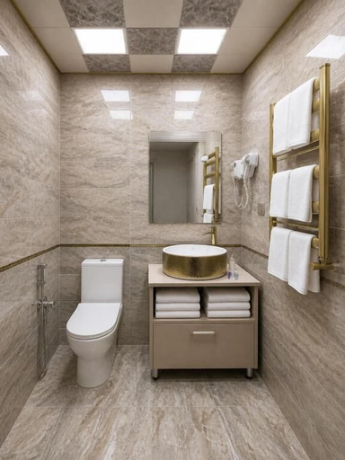 Bathroom 3, Central City Hotel, Baku