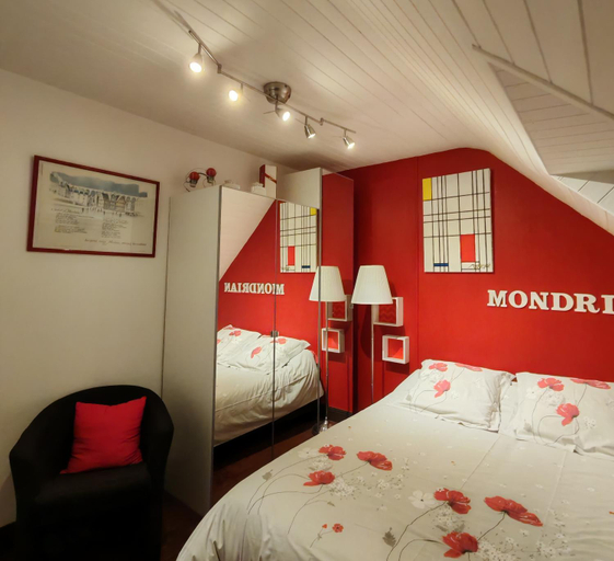 Bedroom 2, Chambres d'hotes de la voie romaine, Finistère