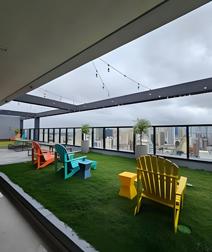 Food & Drinks 3, Apto com piscina aquecida e rooftop, Curitiba