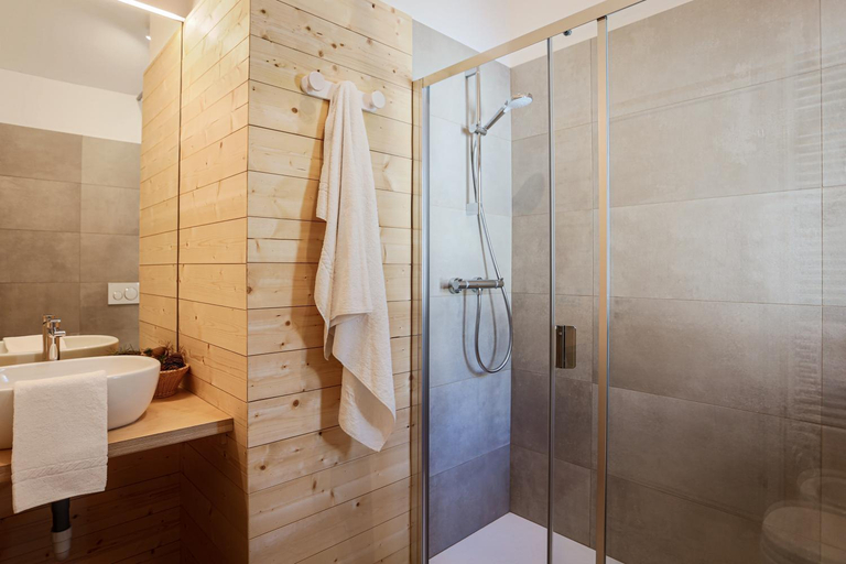 Bathroom 2, Baita sulle piste in Valmalenco, Sondrio