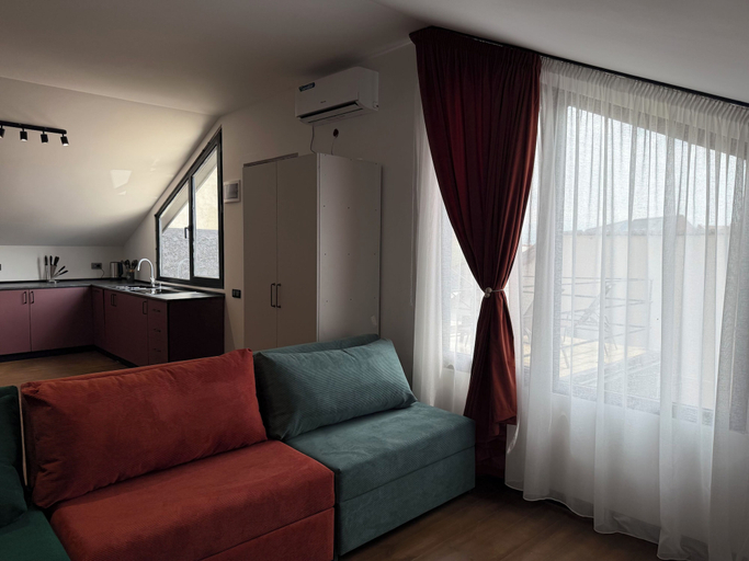 Living area 3, Apartment With Terrace, Tbilisi