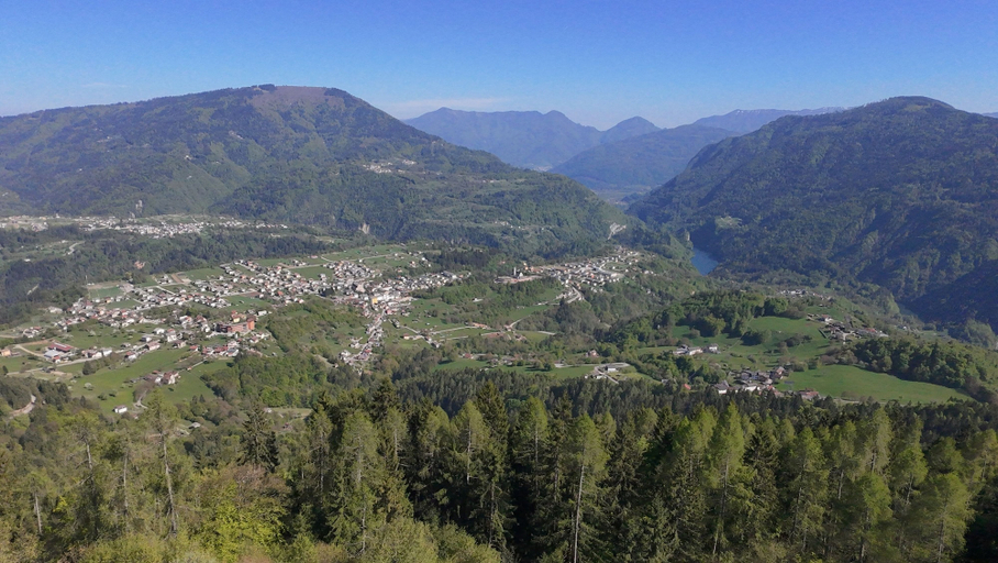 Aerial view 5, Baita Costa di Gial, Belluno