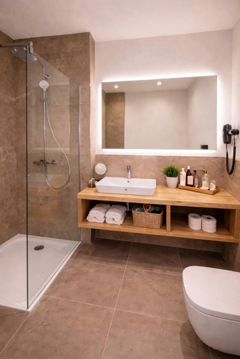 Bathroom, The Ks Hotel, Heidekreis