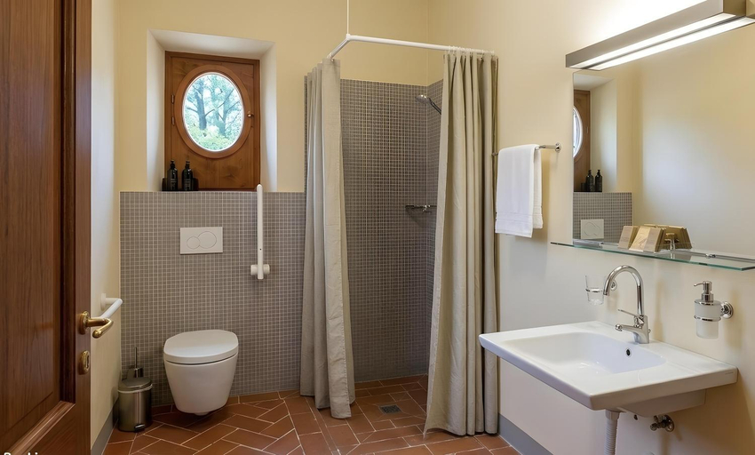 Bathroom 3, La Valletta Boutique Wine Estate, Florence