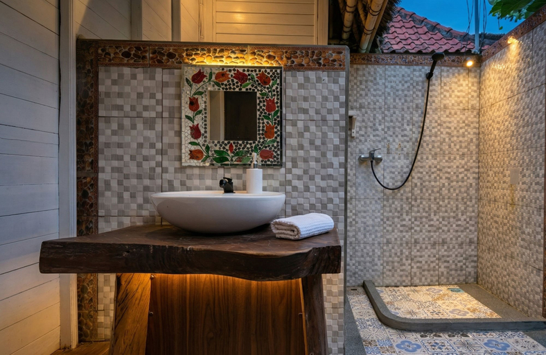 Bathroom 4, The Dafish Ceningan, Klungkung