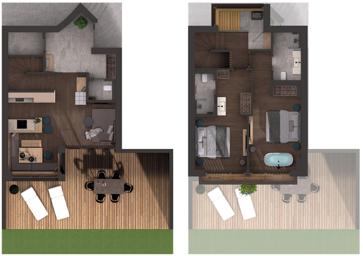 Floor plan, MOAHOF Chalets & Appartements, Sankt Johann im Pongau