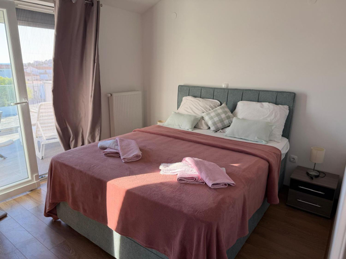 Bedroom 2, Muring Apartments, Vodice