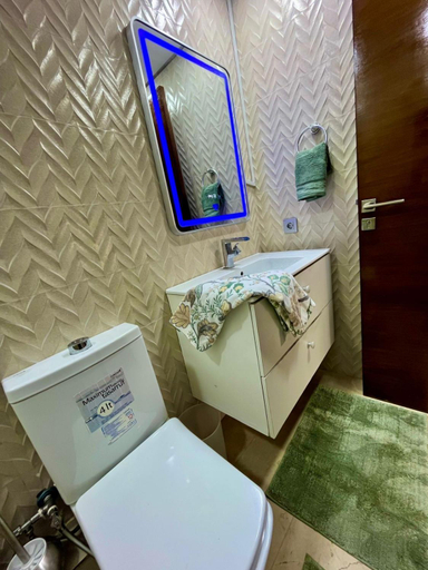 Bathroom 2, Heavenly Apt, Casablanca
