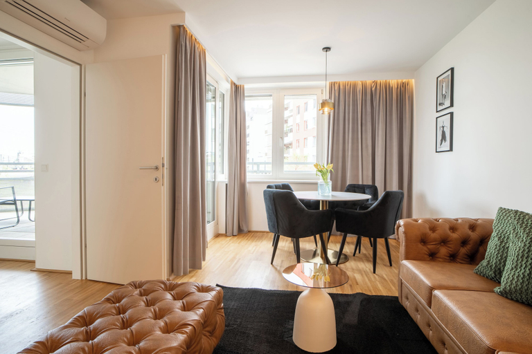 Living area 3, Grand Quarters Sonnwend Residence, Wien