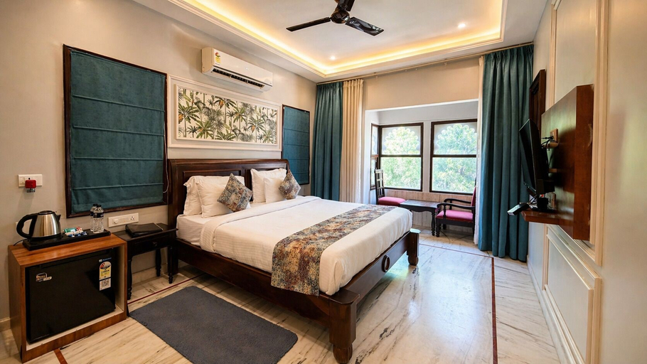 Bedroom 3, The Crescent Udaipur | Boutique Hotel Near Lake Pichola, Udaipur