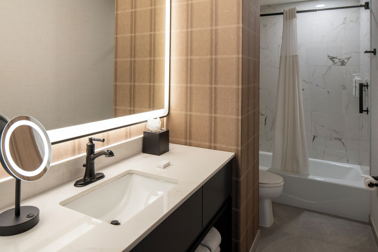 Bathroom 4, Tutwiler Hotel Birmingham, a DoubleTree by Hilton, Jefferson
