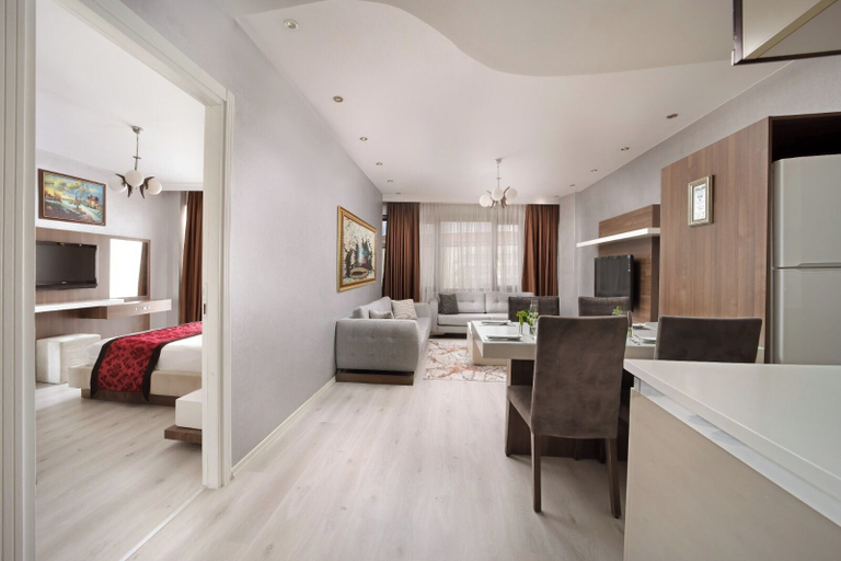 Bedroom 1, Golf Royal İstanbul Residence, Şişli