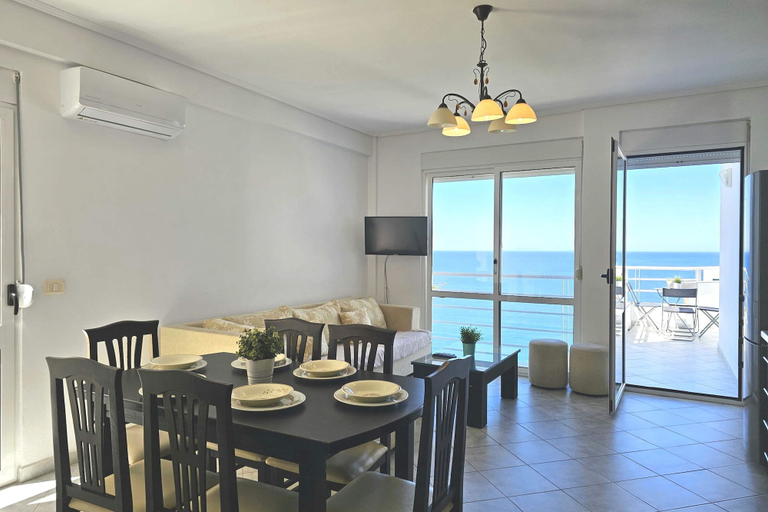 Dining 4, Two Bedroom Apartment With Sea View-061, Sarandës