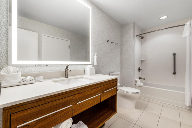 Bathroom 4, Home2 Suites by Hilton Dallas Addison, Dallas