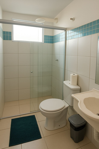 Bathroom 3, Pousada Recanto dos Pássaros, Linhares