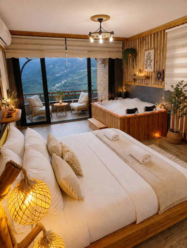 Bedroom 2, Seyri Alem suit villa Bungalow, Ardeşen