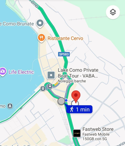 5, Central Apartment Caniggia 1 with Terrace in Como, Como
