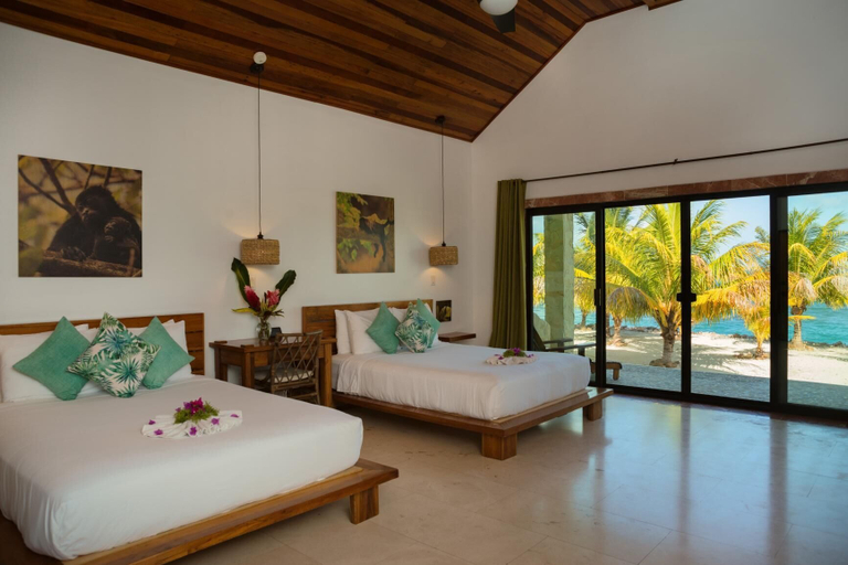 Bedroom 2, Little Harvest Caye- Private Island