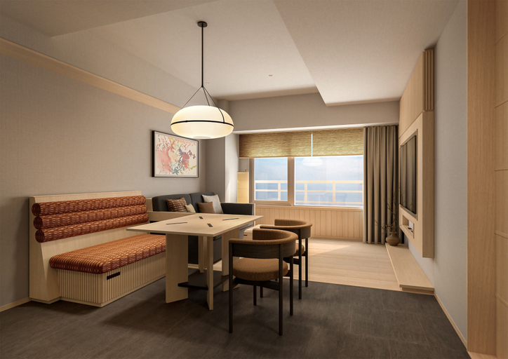 Living area 5, Hilton Grand Vacations Club Tradimo Kyoto Gojo, Kyoto