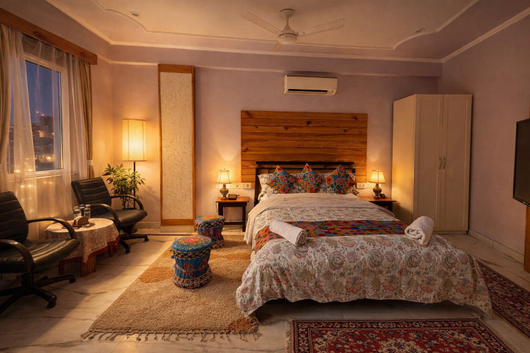 Room 3, Jaipur The Lodge B&B, Jaipur
