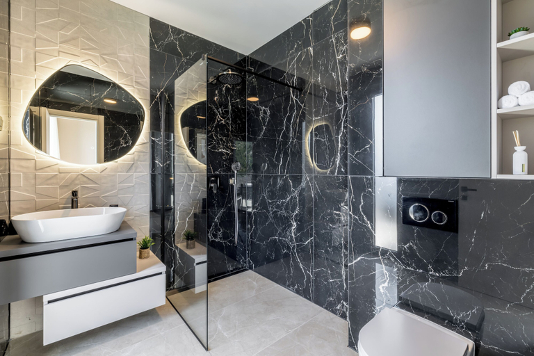 Bathroom 4, Villa M&D, Luxury Sea View Villa with Pool & Sauna, Dugi Rat