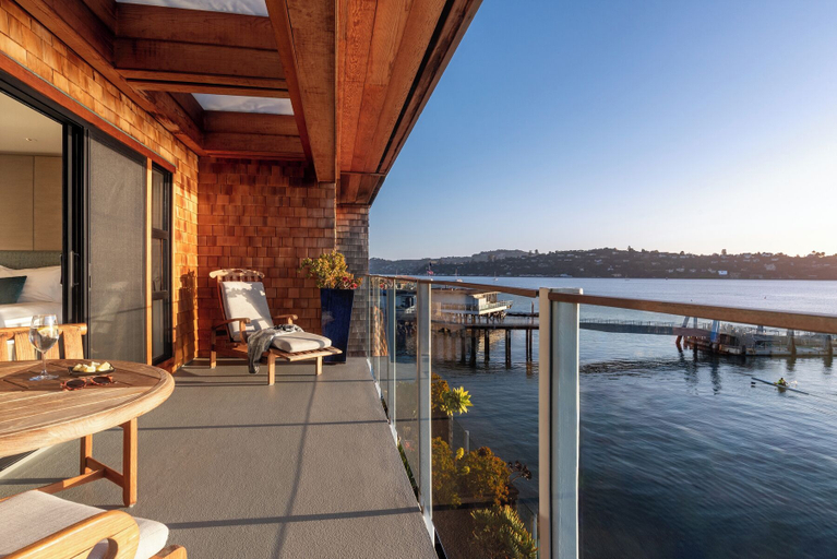 Balcony view 5, The Inn Above Tide, Marin