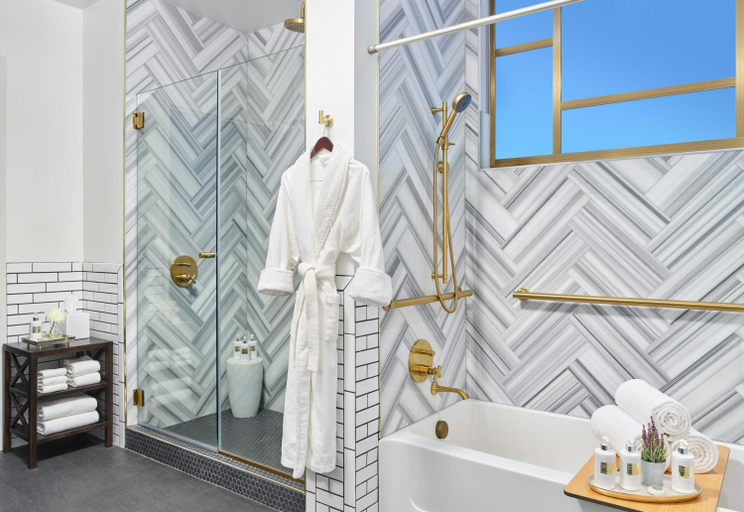 Bathroom 5, Halcyon - A Hotel in Cherry Creek, Denver
