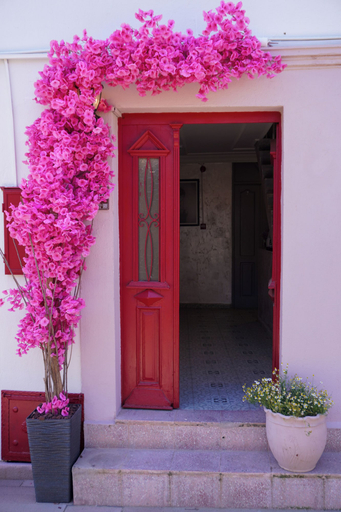 Exterior detail, cundera hotel, Ayvalık